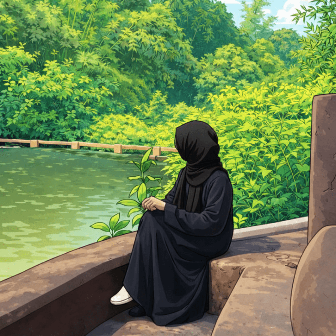 A professional portrait of Faqiha.